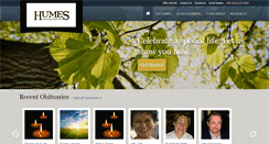 Desktop Screenshot of humesfh.com